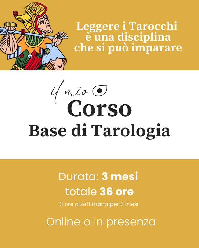 Corso Base di Lettura Tarocchi