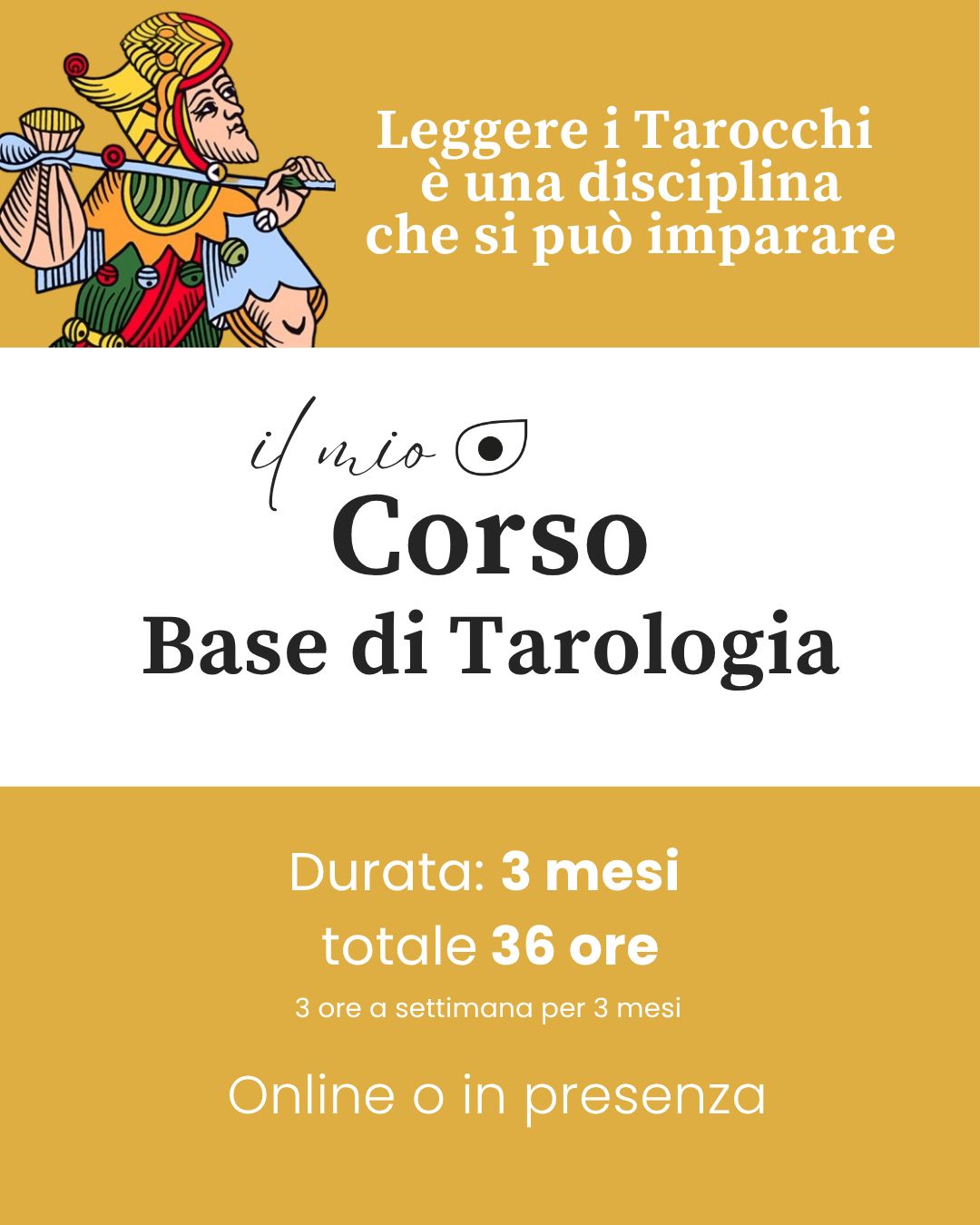 Corso Base di Lettura Tarocchi