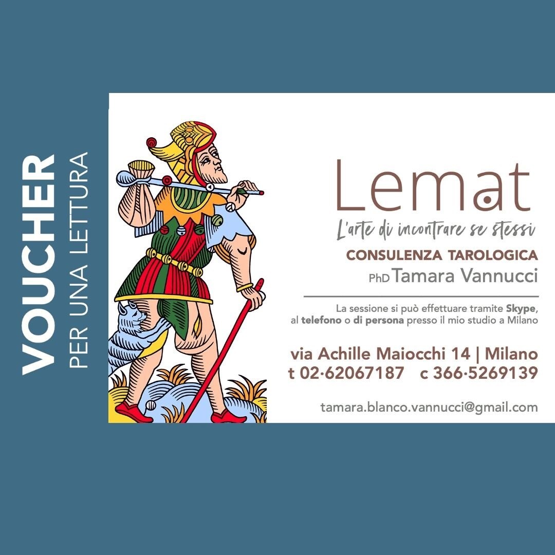 Voucher Regalo per una Lettura Tarologica 60' Voucher Regalo per una Lettura Tarologica 60'