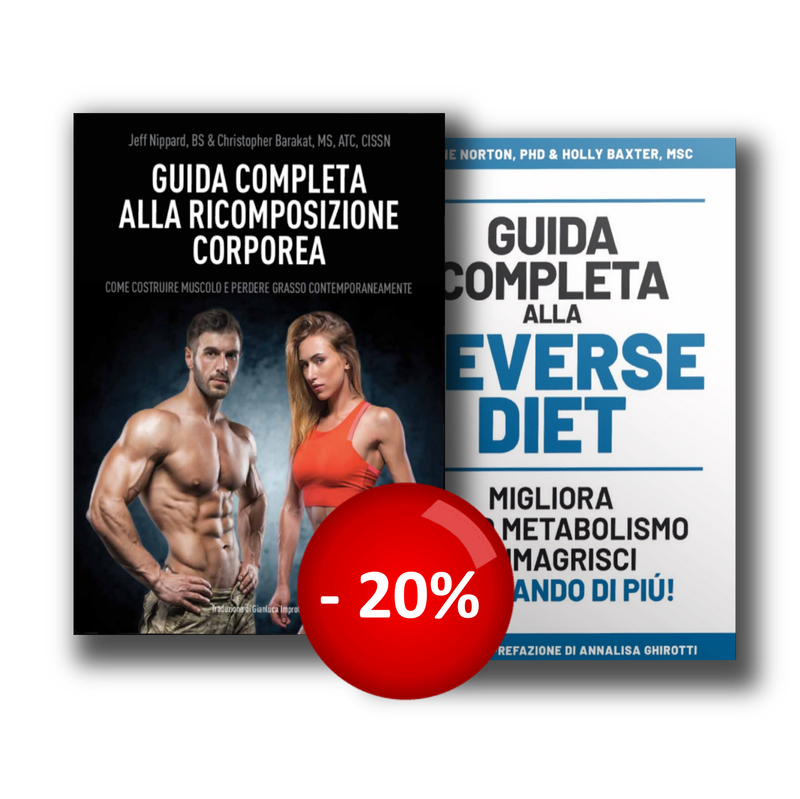 Pack Ricomposizione: Ricomposizione corporea + Reverse Diet Pack Ricomposizione: Ricomposizione corporea + Reverse Diet