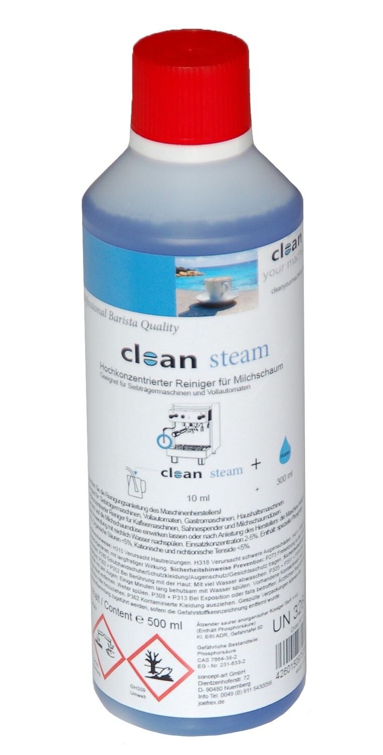 Clean Steam Clean Steam