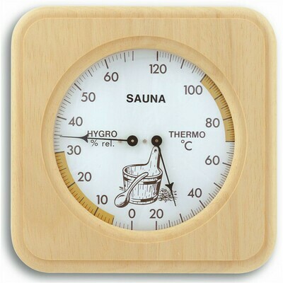 Sauna-Thermometer-Hygrometer TFA 40.1007