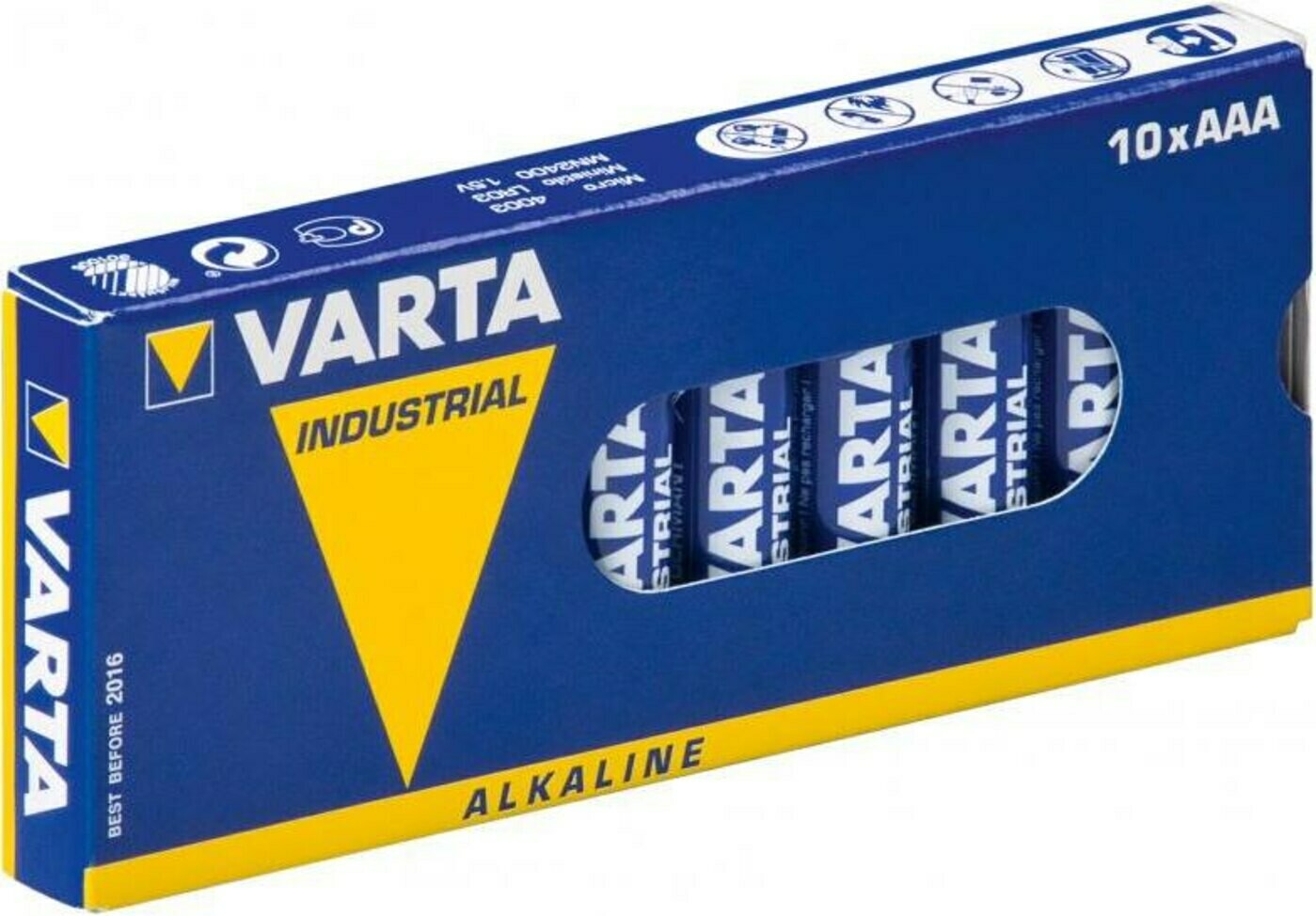 VARTA Industrial AAA - 10 Stk.