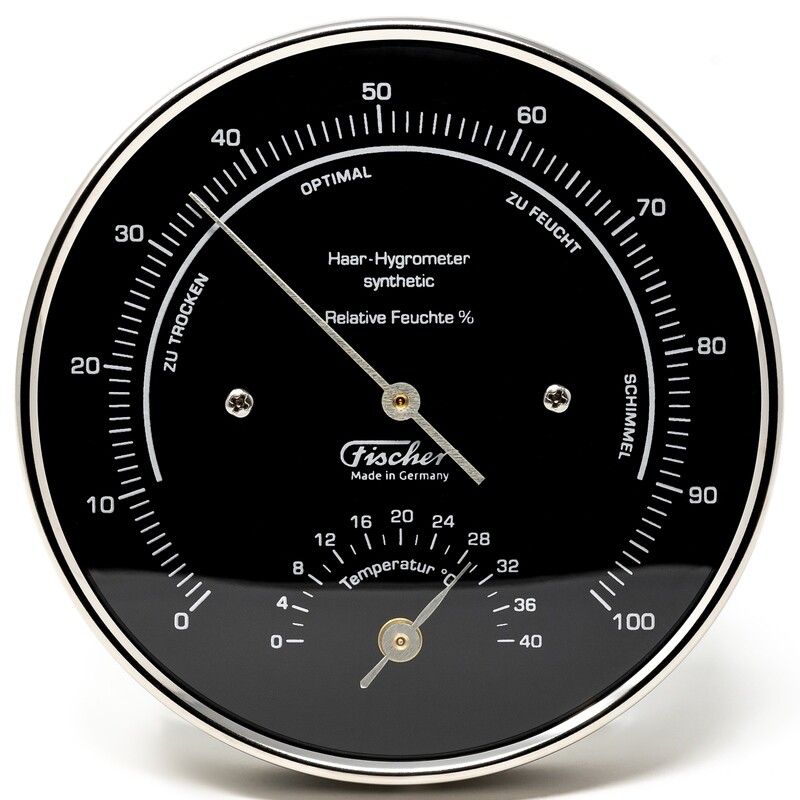 Fischer Wohnklima-Hygrometer mit Thermometer
