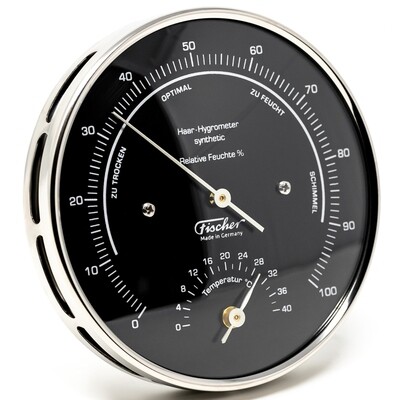 Fischer Wohnklima-Hygrometer mit Thermometer