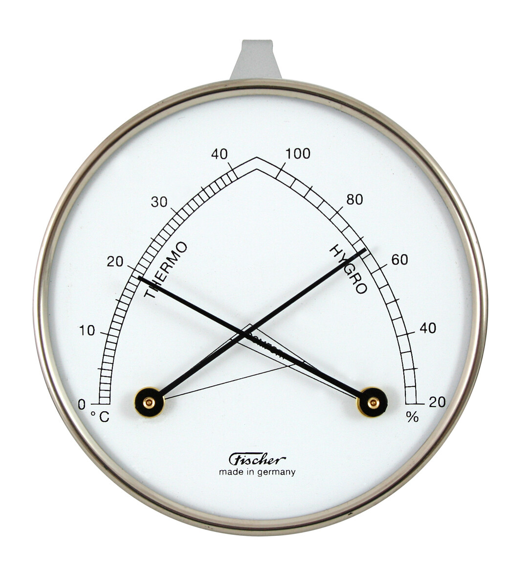 Hygrometer synthetic mit Thermometer 143