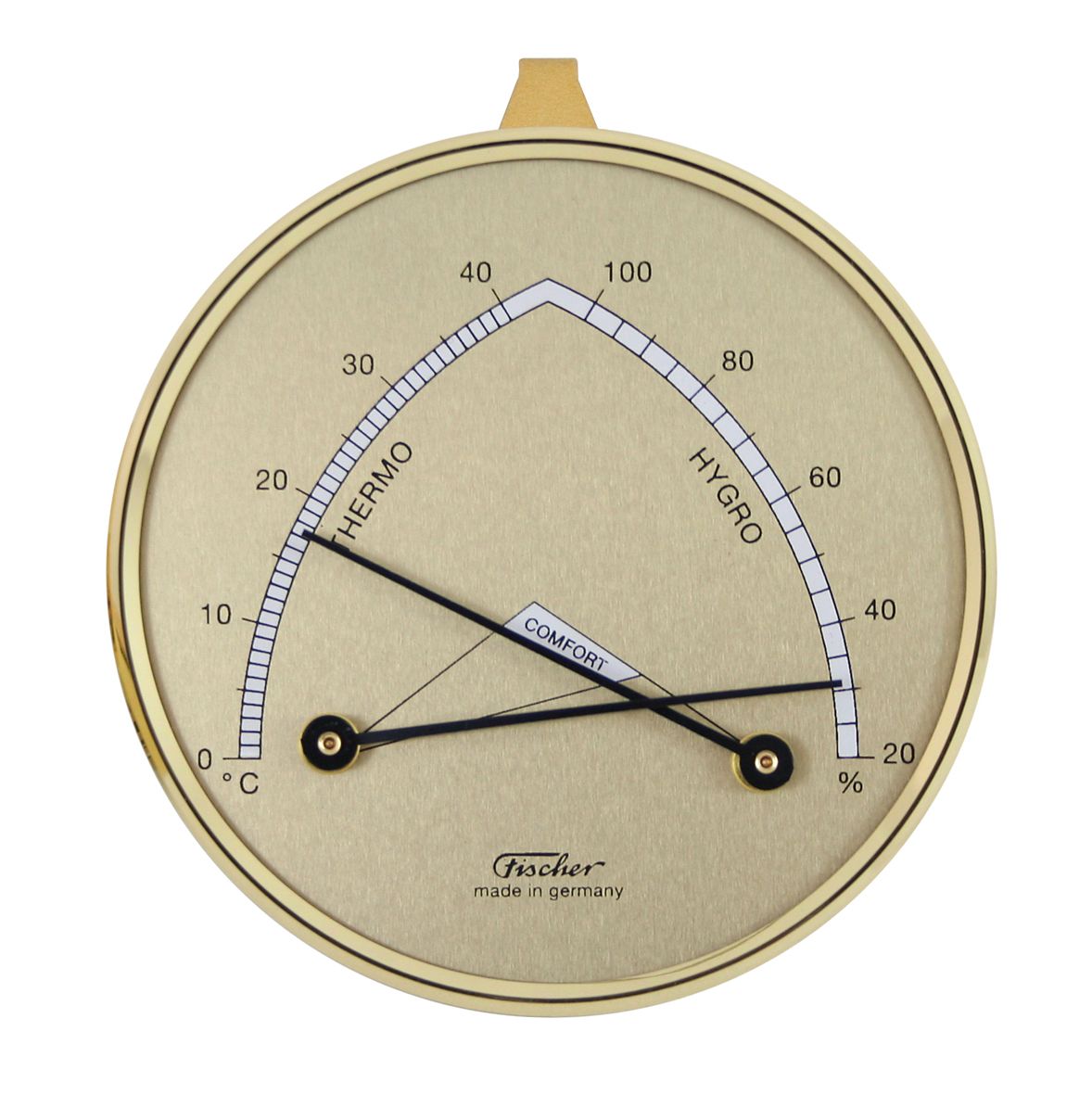 Hygrometer synthetic mit Thermometer 143