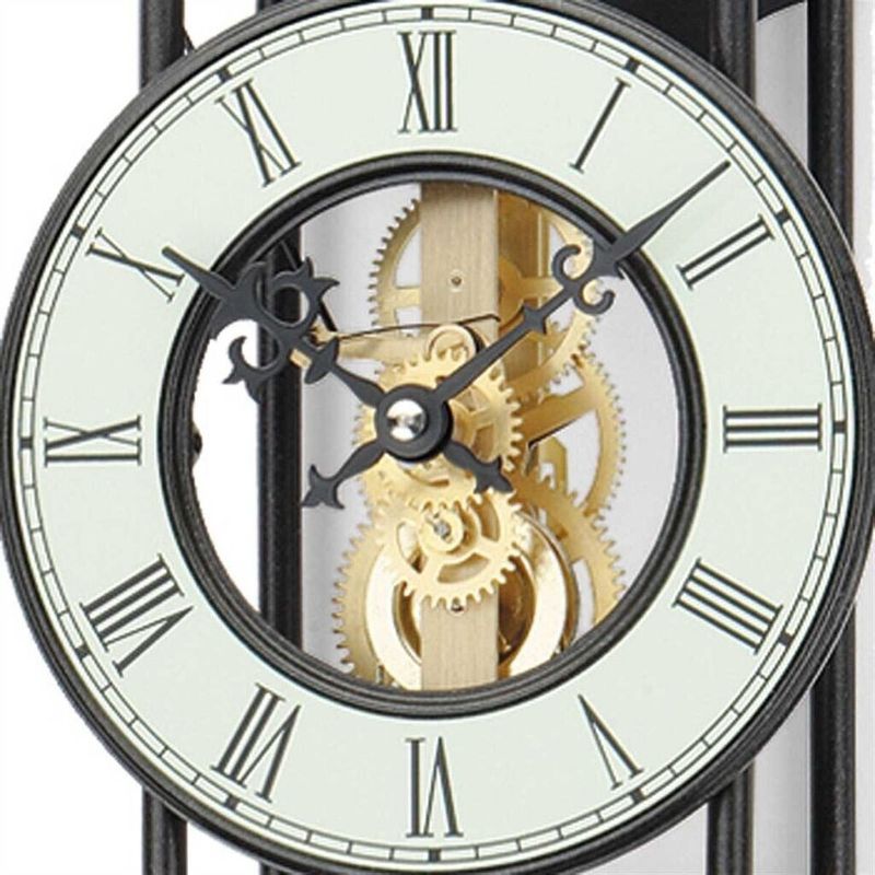 Skelett-Wanduhr