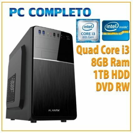 COMPUTER DESKTOP INTEL QUAD CORE i3-8100