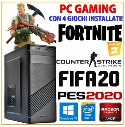 PC COMPUTER DESKTOP GAMING QUAD CORE i5-2400