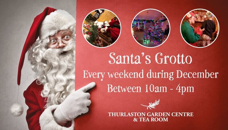 Sunday 30th November | 10:00 - 12:30 / 13:00 - 16:00 | Santa's Grotto