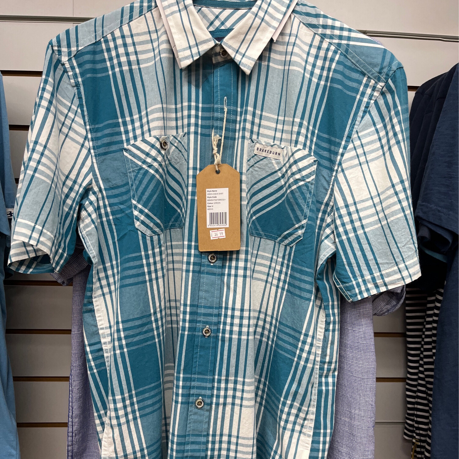 Green Check Shirt