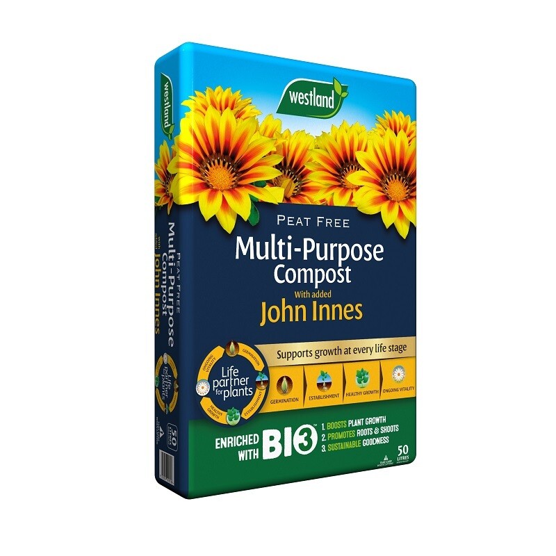 Westland Peat Free Multi-Purpose Compost with John Innes 50L