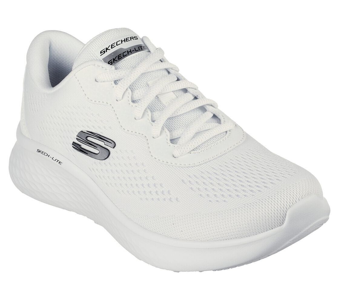 Women s White Black Skech Lite Pro Perfect Time