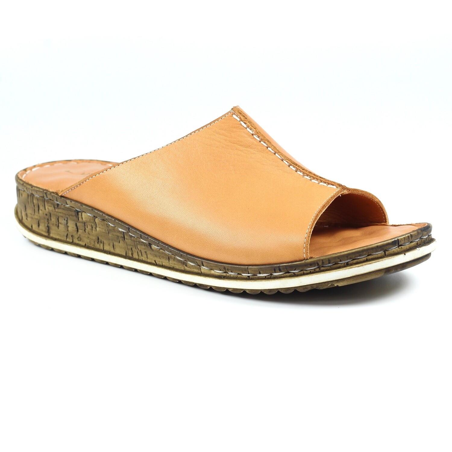 Women's Tan Harmony Leather Sandal