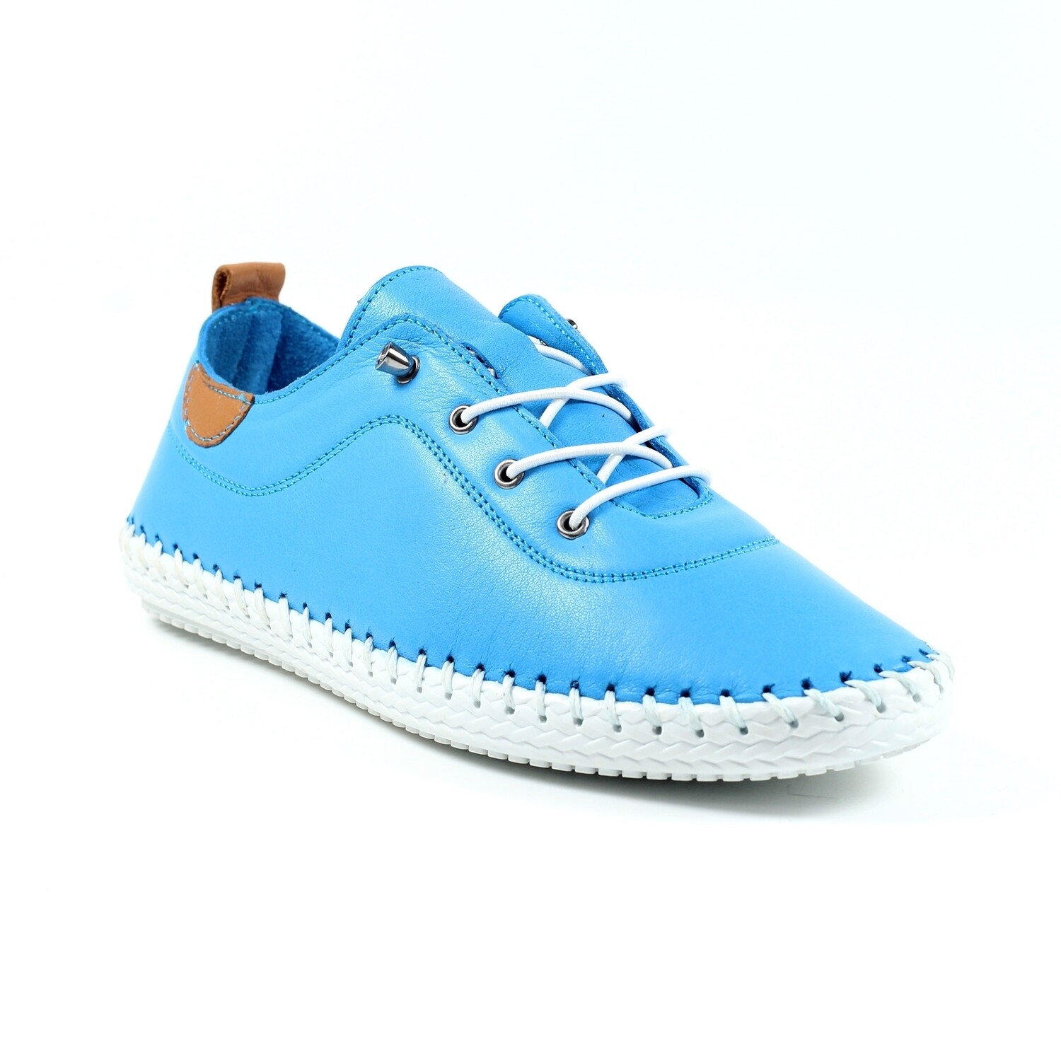 Women's Santorini Blue St Ives Plimsoll