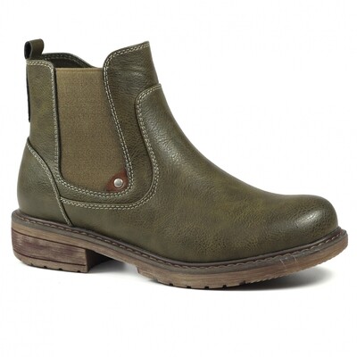 Women's Green Roxie Ankle Boot