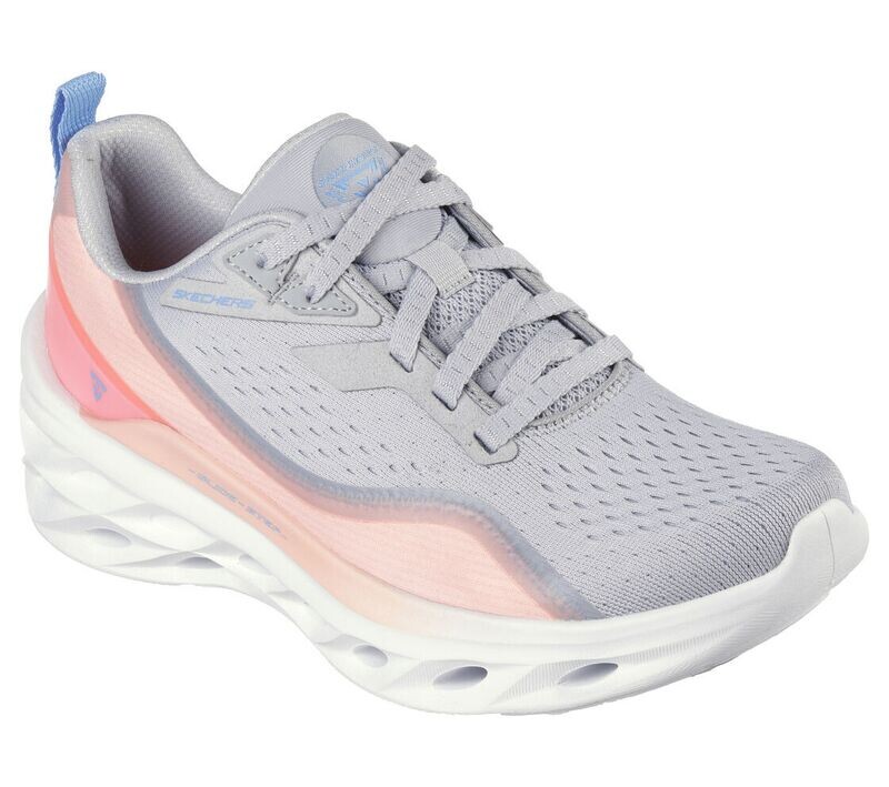 Women's Light Gray & Coral Glide-Step Swift - Quick Flash