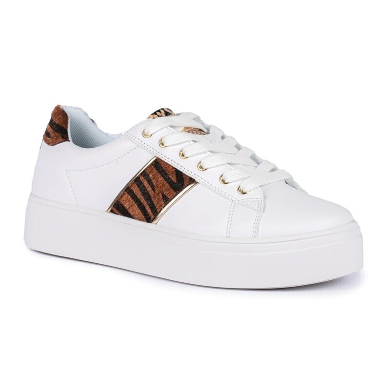 Women's White Pablo Fashion Trainer