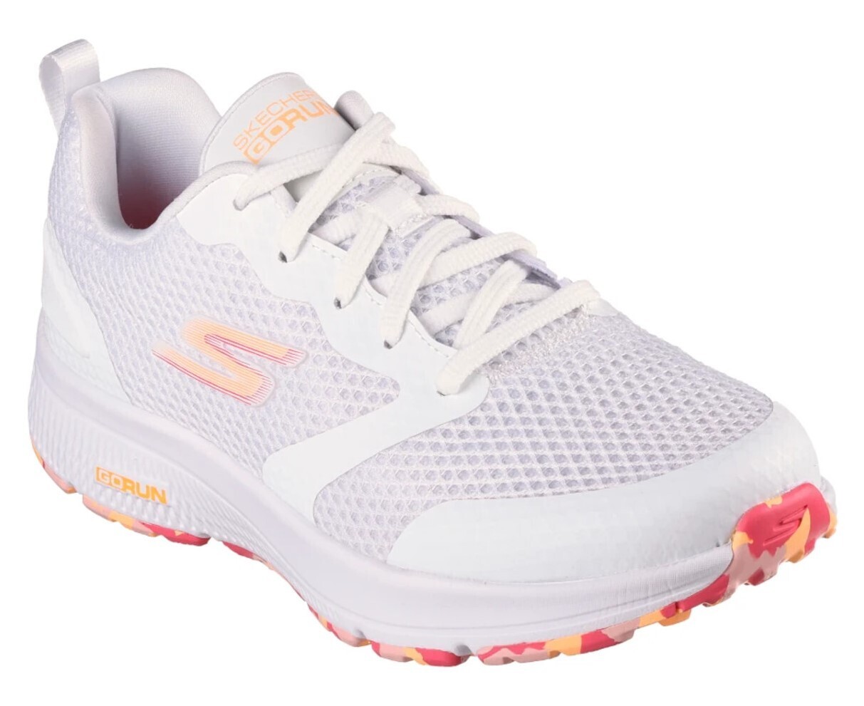 Skechers go shop run womens orange