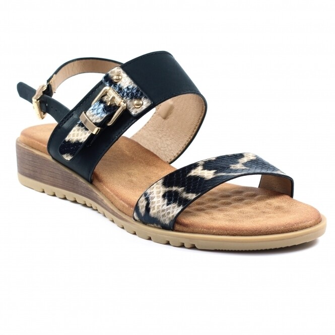 Women's Black Tuscany Sandal