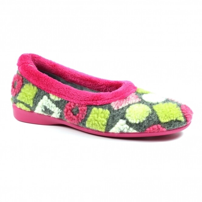 Women's Grey Constance Pump Slipper