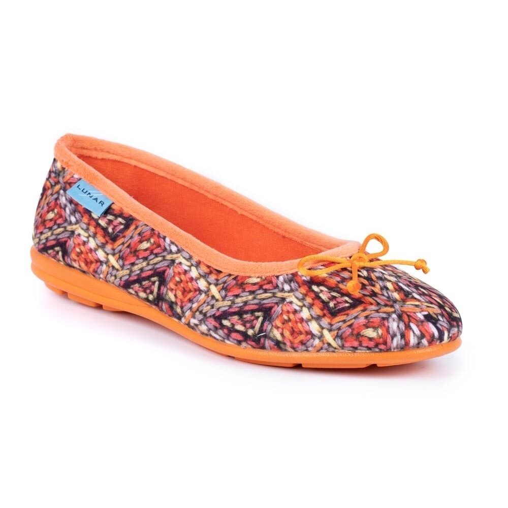 Lunar Orange Ice Pump Slipper