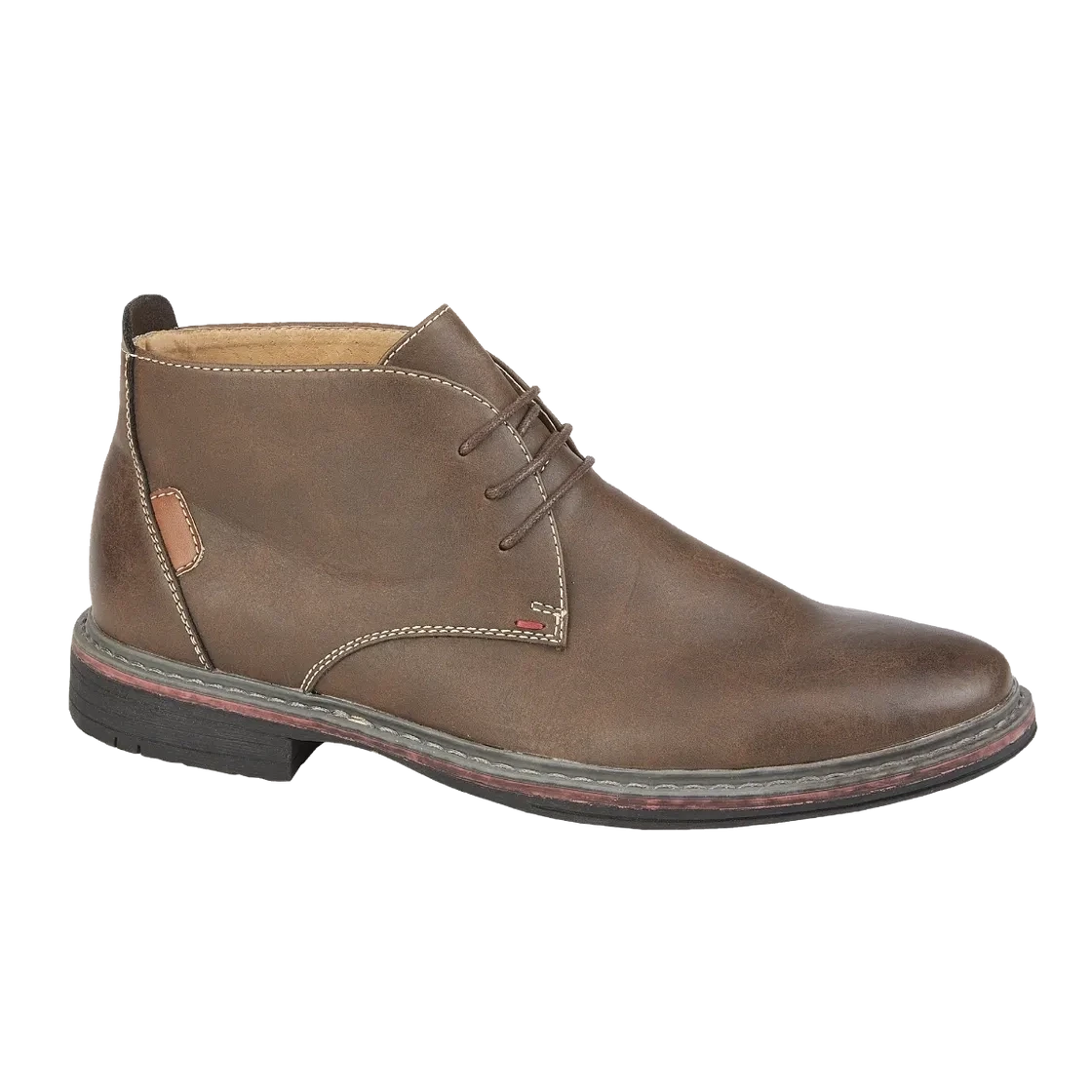 Men's Brown Enfield Mid Ankle Boots