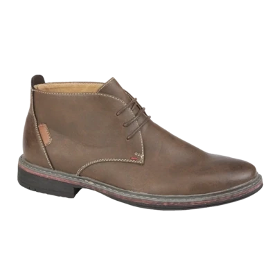 Men's Brown Enfield Mid Ankle Boots