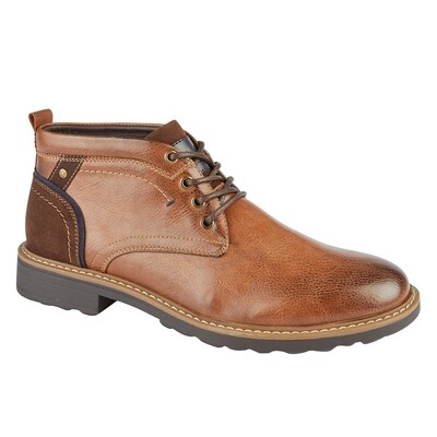 Men's Brown Mid Ankle Boot