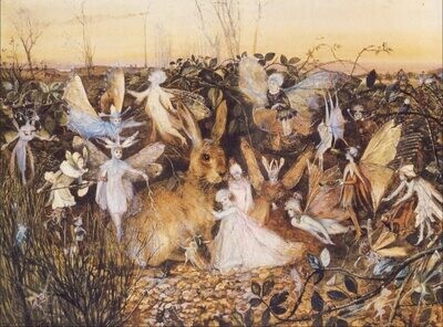 The Gifted Stationery | A Rabbit Among the Fairies 1000 Piece Jigsaw Puzzle