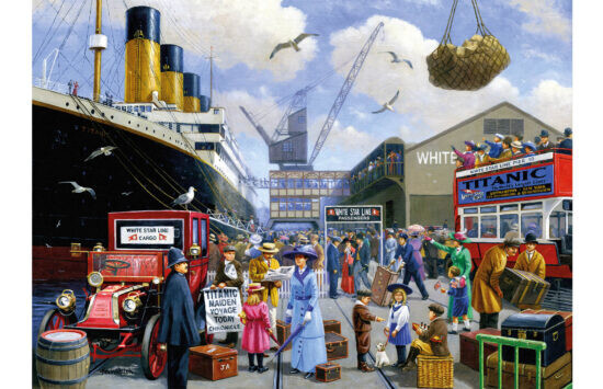 Kevin Walsh | Titanic Maiden Voyage 1000 Piece Jigsaw Puzzle