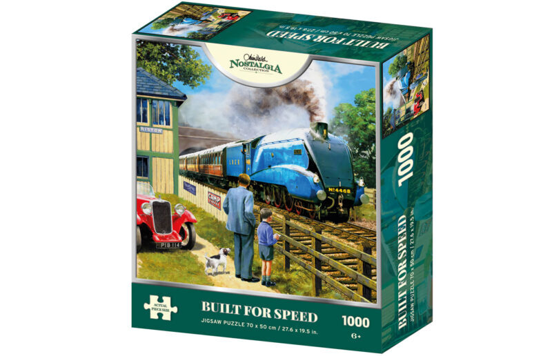 Kevin Walsh | Train Spotting 1000 Piece Jigsaw Puzzle