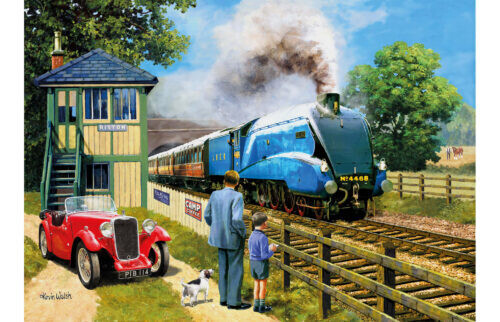 Kevin Walsh | Train Spotting 1000 Piece Jigsaw Puzzle
