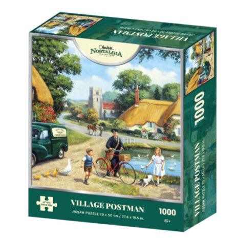 Kevin Walsh | Village Post Man 1000 Piece Jigsaw Puzzle