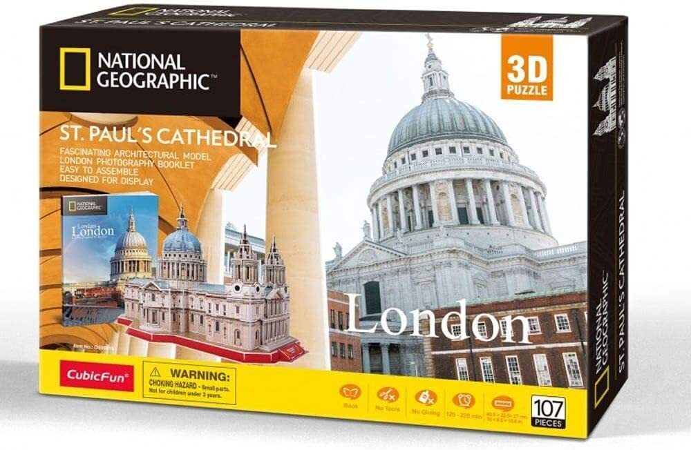 University Games | Nat Geo St Paul's Cathedral 3D Puzzle
