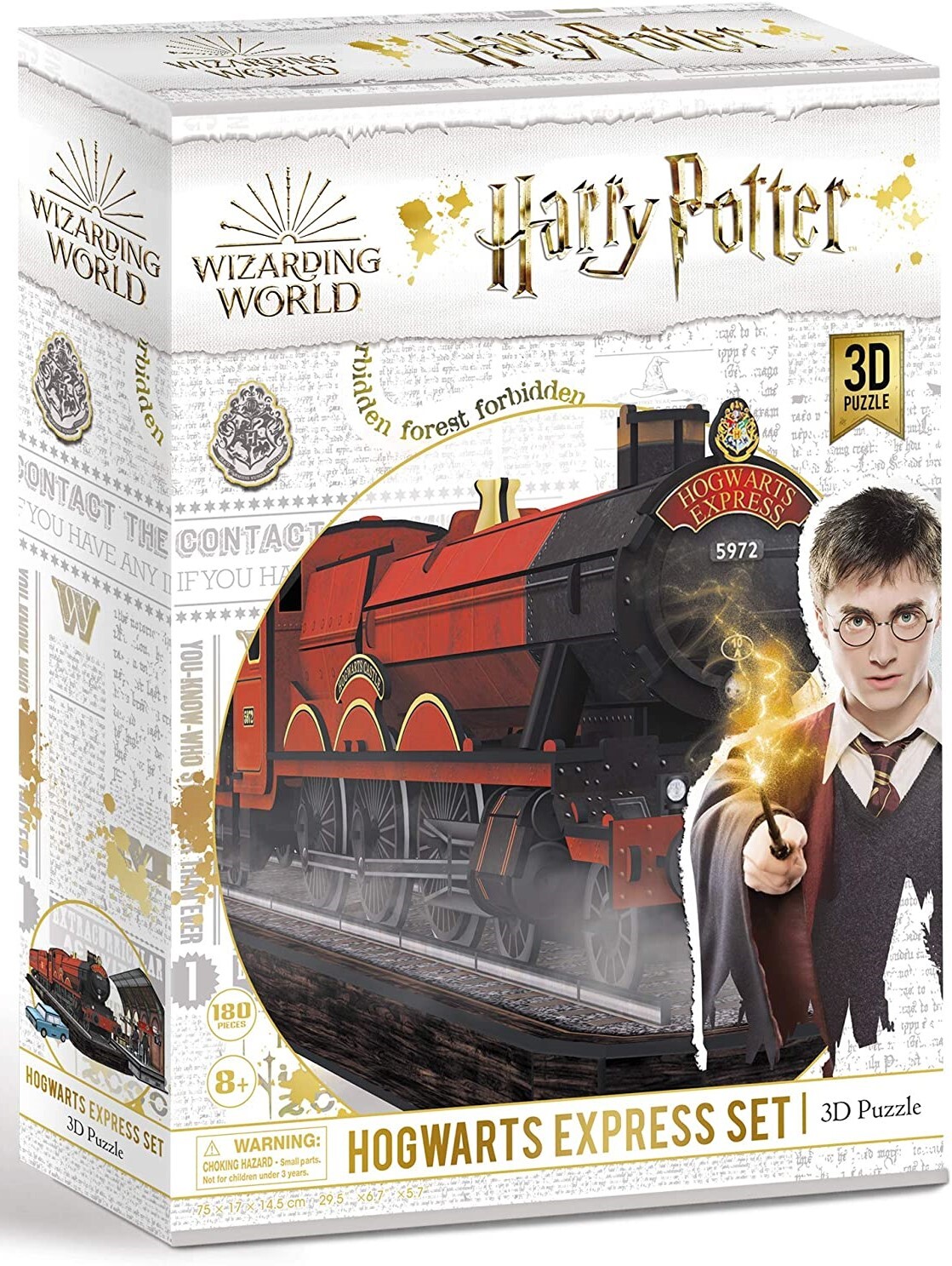 University Games | Harry Potter Hogwarts Express Set 3D Puzzle