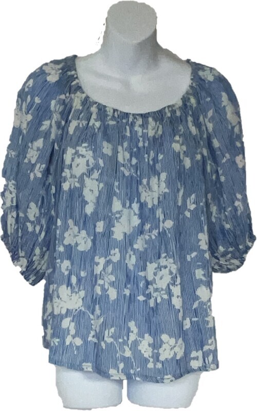 Women's Blue Faye Top