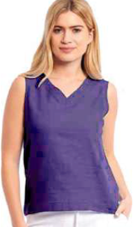 Women's Cornflower Darcey Top