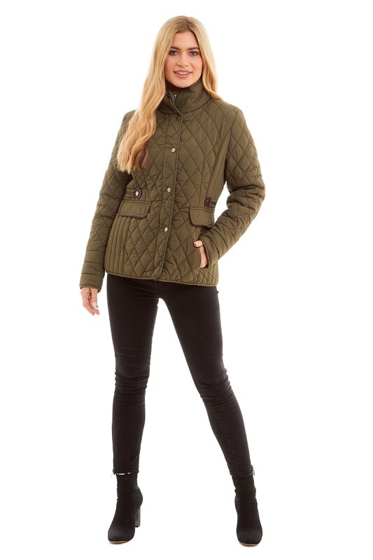 Women's Green Emaily Coat