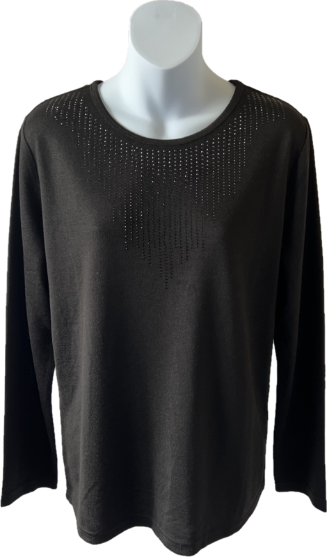 Women's Black Chloe Top