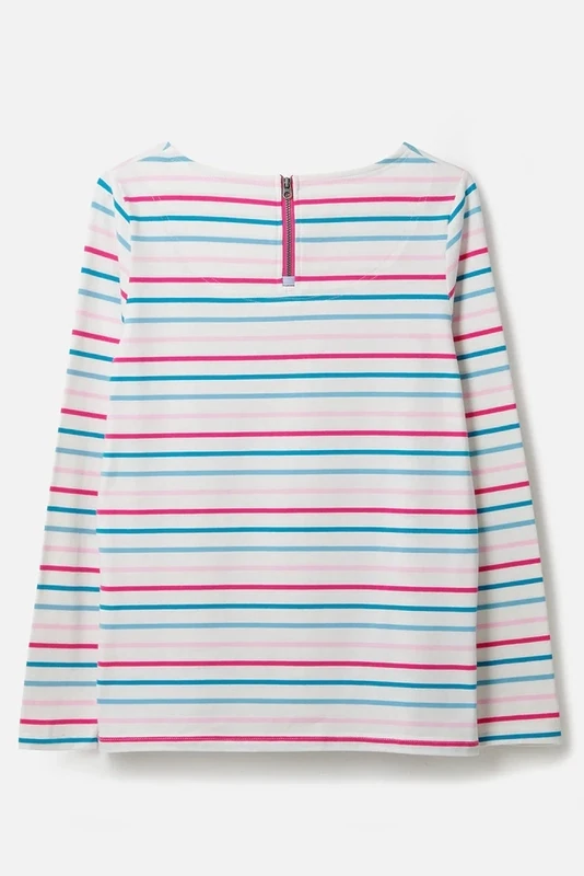 Women's Teal Pink Stripe Causeway Top