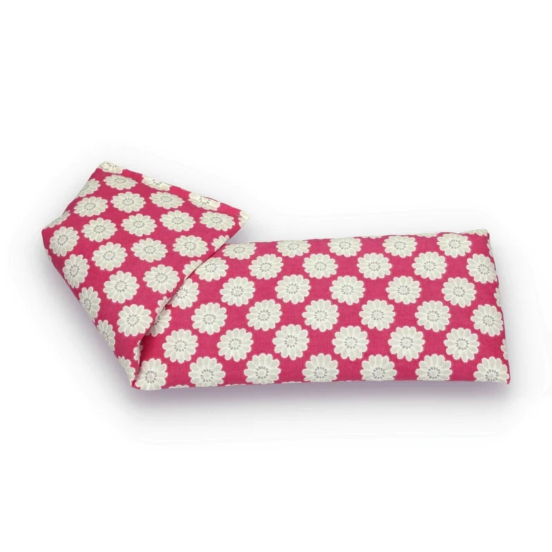 WBC | Lavender Scented Cotton Wheat Bag - Daisy Raspberry