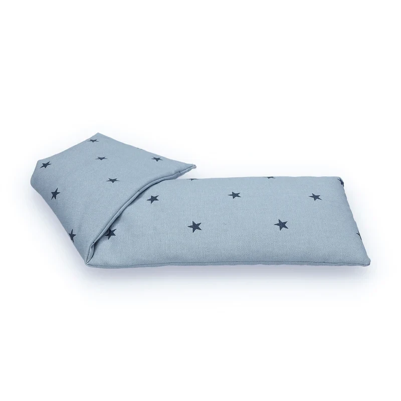 WBC | Lavender Scented Cotton Wheat Bag - Stars Denim Blue