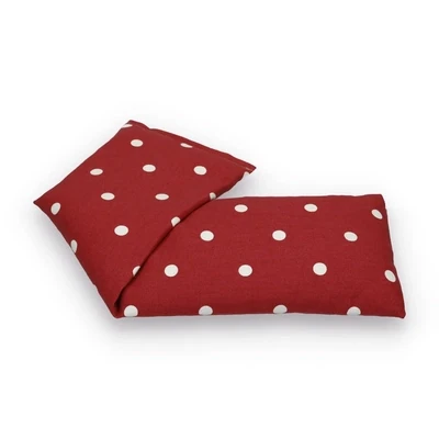 WBC | Unscented Duo Fabric Wheat Bag - Dotty Red