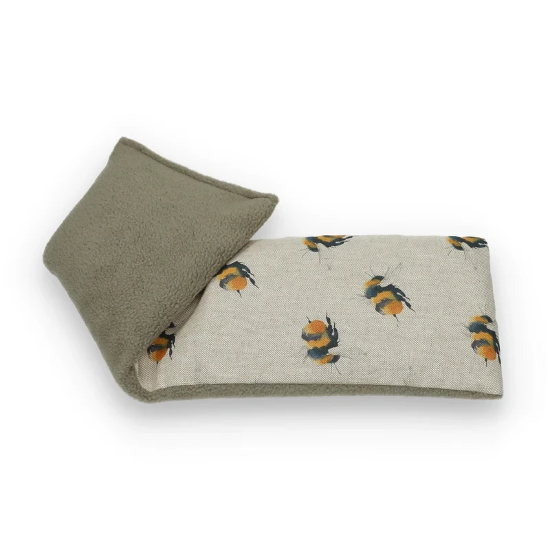 WBC | Unscented Duo Fabric Wheat Bag - Bees