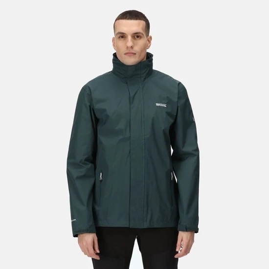 Men's Green Gable Matt Waterproof Jacket, Size: Small