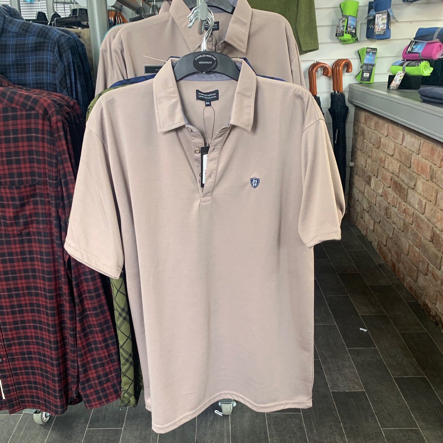 Men's Stone Derby Polo Shirt