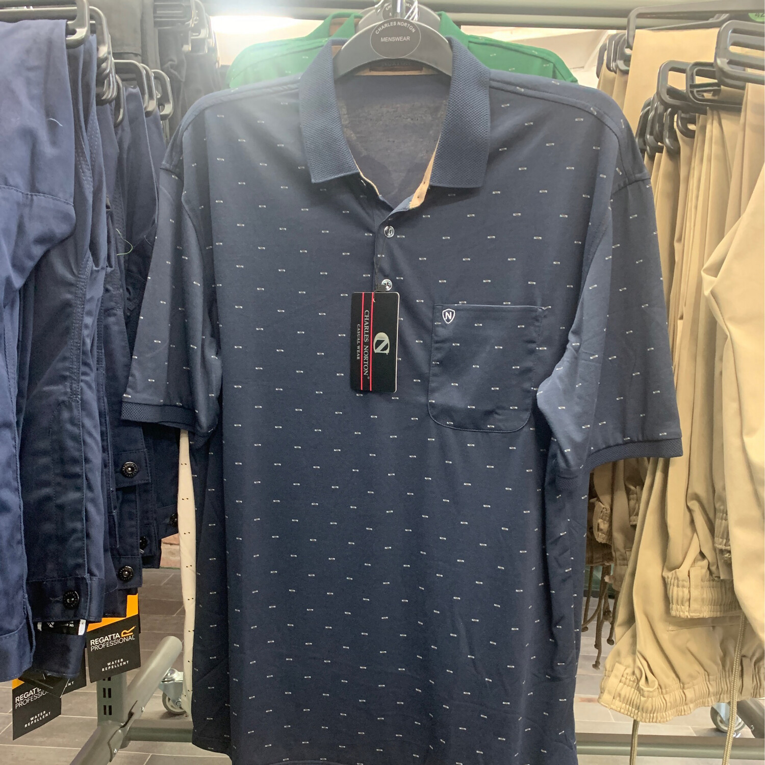 Men's Navy Polo Shirt