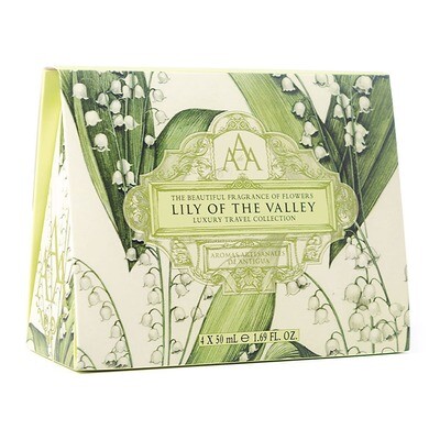Somerset Toiletries | Aromas Artesanales de Antigua Travel Collection – Lily of the Valley 4 x 50ml